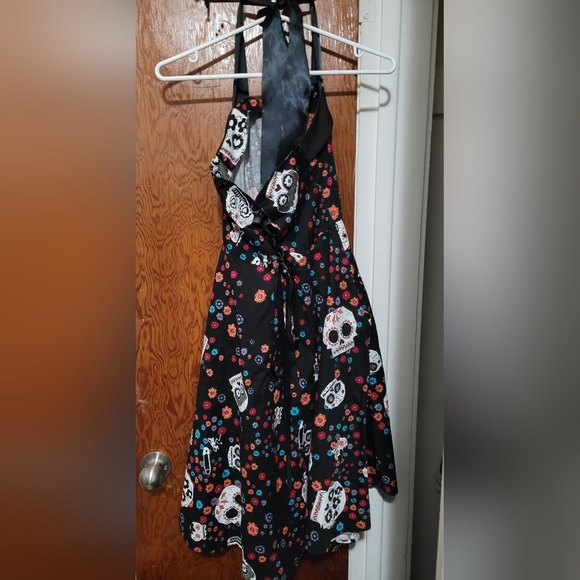 Medium Sugar Skull handmade dress - Picture 2 of 5